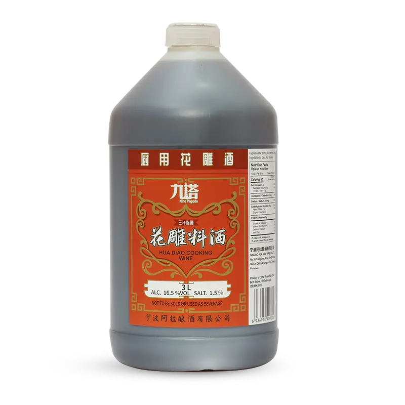 3L Hua Diao kulinarinis vynas